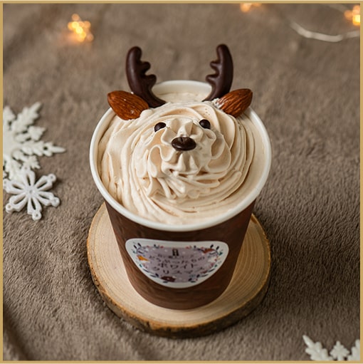 エゾシカのホットチョコレートドリンク