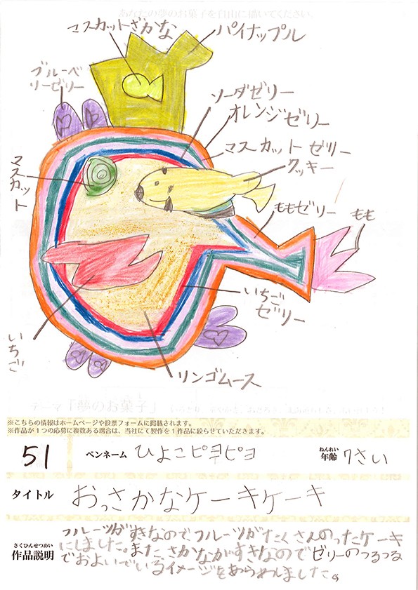 おっさかなケーキケーキ