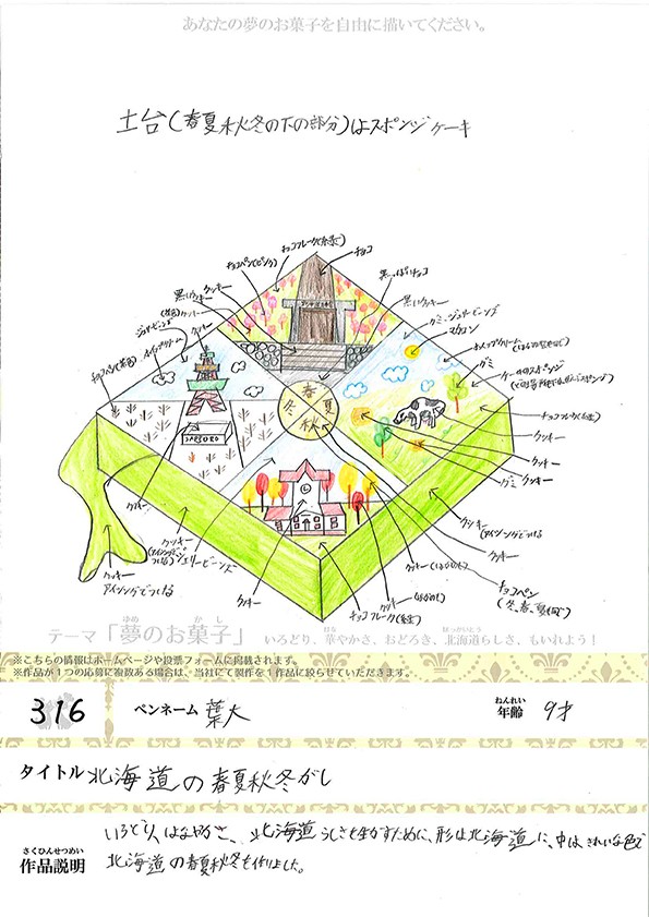 北海道の春夏秋冬がし