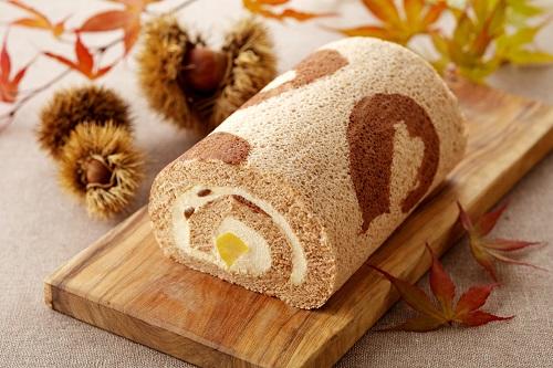 キャラメルマロンロールケーキ ショップ ピカデリー 白い恋人パーク